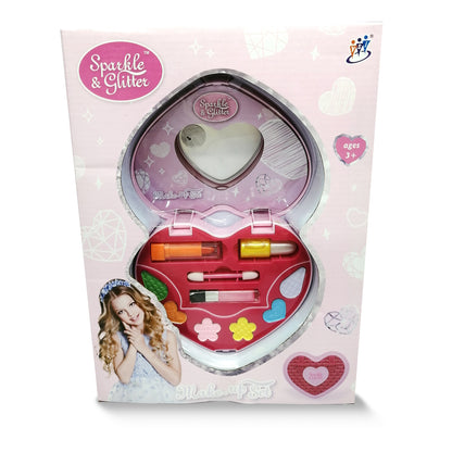 Sparkle And Gliter Make Up Set - Heart