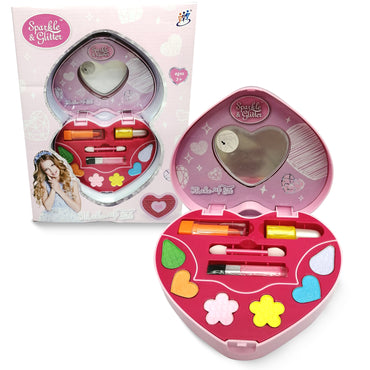 Sparkle And Gliter Make Up Set - Heart