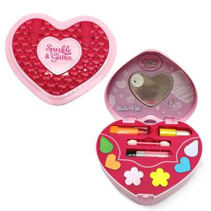 Sparkle And Gliter Make Up Set - Heart