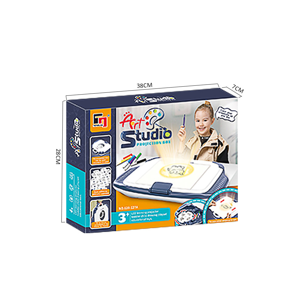 Art Studio Kids Drawing Projector with Light Up Tracking Pad