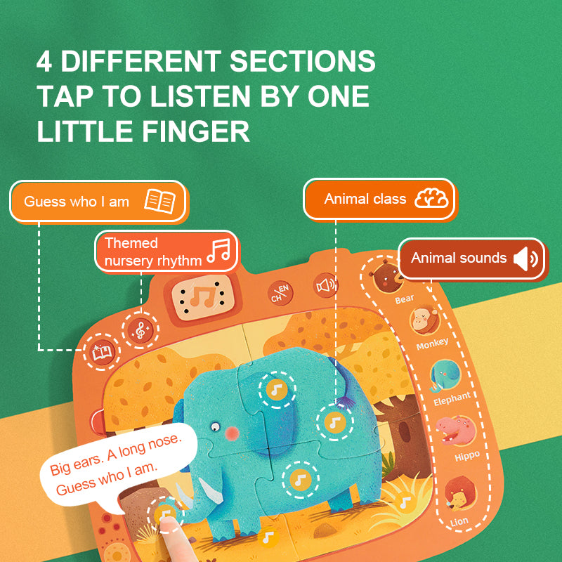 mideer Sound Puzzle- A day visit to the Zoo