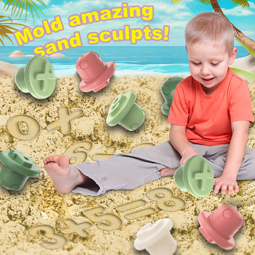 Play Sand Art Kit With Sandbox Multicolor