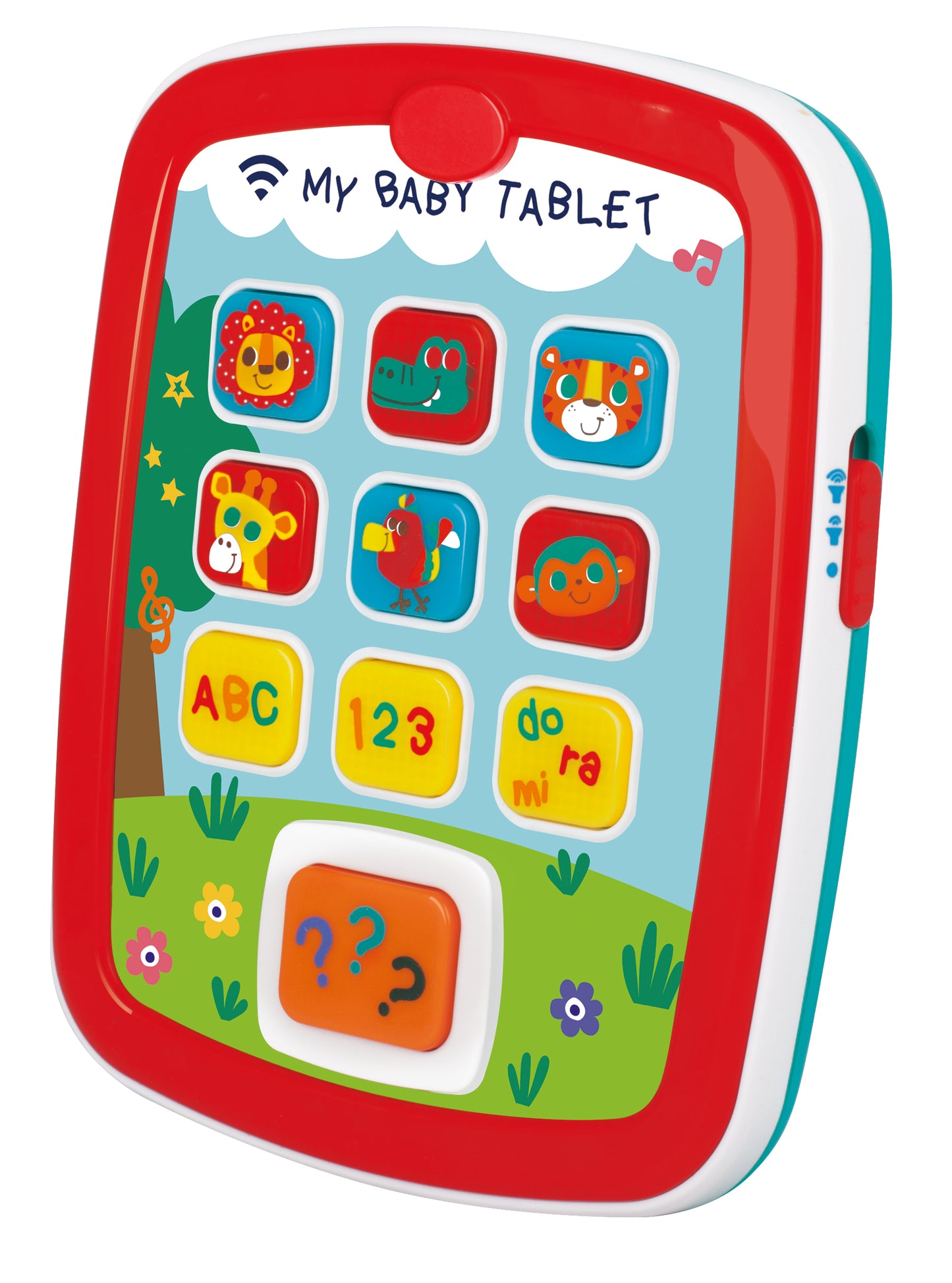 Hola Tablet with Music Light - Red