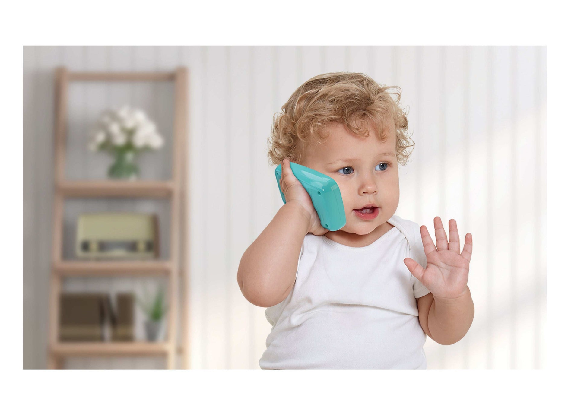 Hola My First Smartphone with Light/Music (2 colors assorted) playtime toy for children in Kuwait