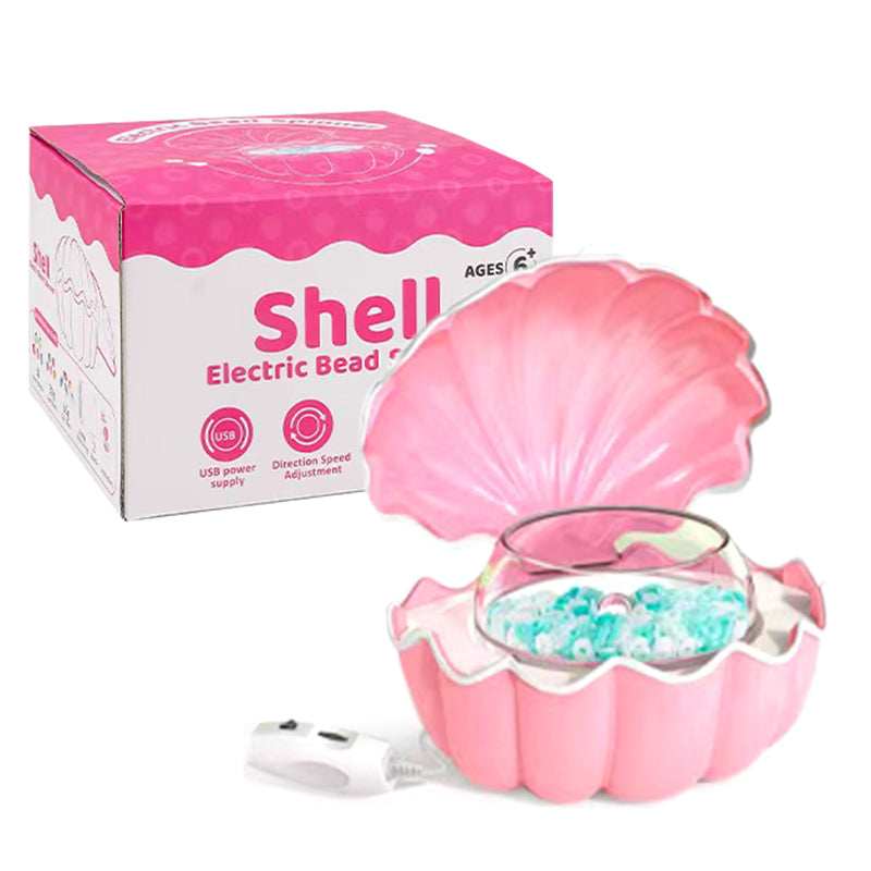 Shell Electric Bead Spinner Tools, 3 in 1 Pink for kids in Kuwait