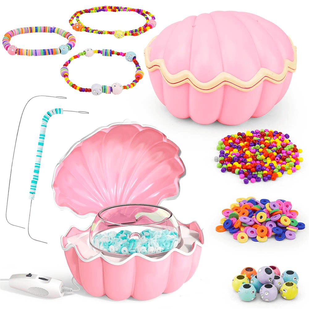 Shell Electric Bead Spinner Tools, 3 in 1 Pink online toy store product in Kuwait
