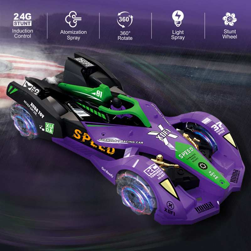 Gesture Sensing Double Remote Control Car RC Stunt Car 2.4GHz playtime toy for children in Kuwait