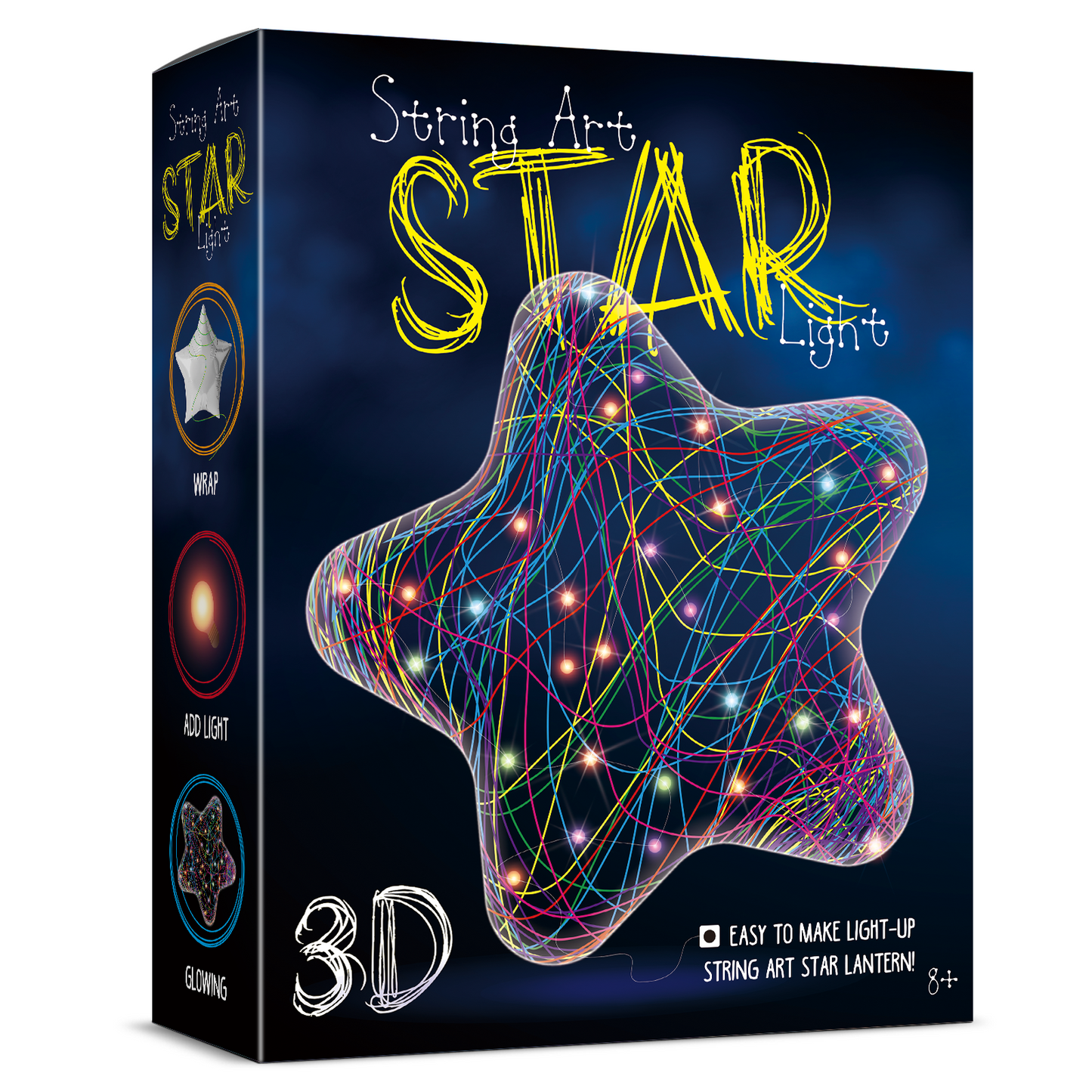 Wow Toys 3D String Art Light Star Kit