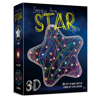 Wow Toys 3D String Art Light Star Kit