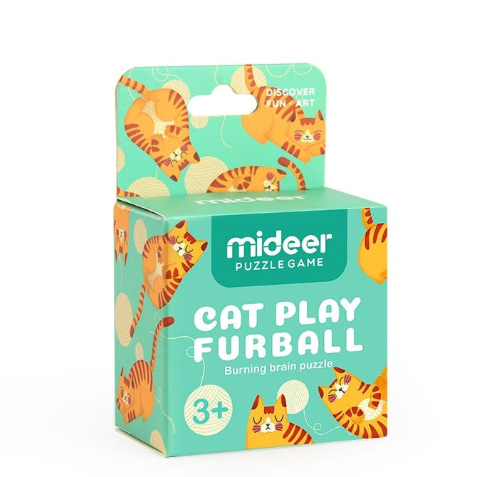 Mideer Burning Brain Puzzle -Cat Play Furball
