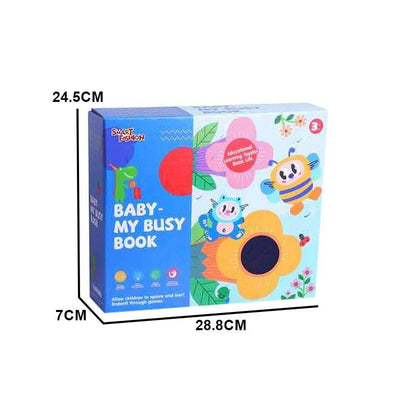 Baby My Busy Book Blue in Kuwait