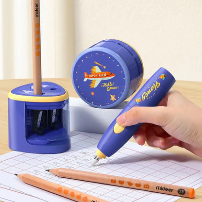 Mideer Electric Stationary Set Explorer - Blue