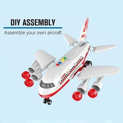 4CH RC Airplane Toy A380 - RED for kids in Kuwait