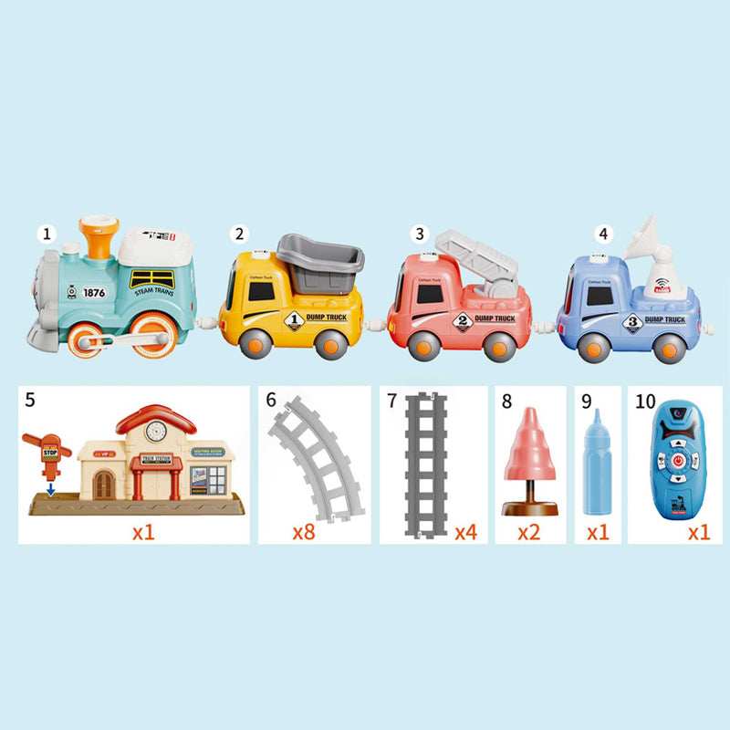 RC Steam Train Toy for Kids gift toy in Kuwait