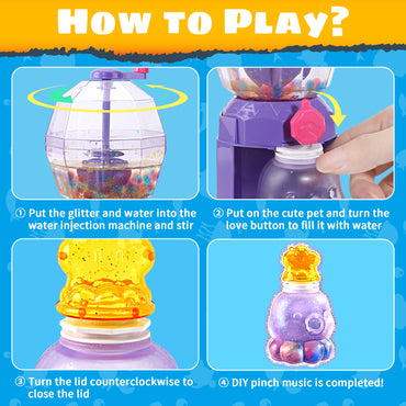 Diy Relieve Pressure Slime Underwater World Game