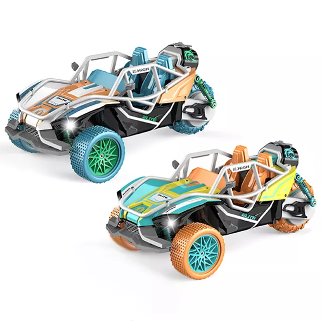 RC Spray Car With Light And Music - Orange