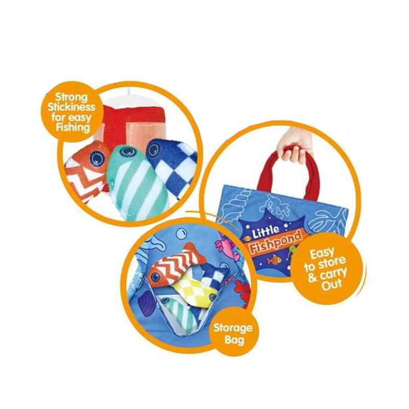 Cloth Fishing Set for Toddlers playtime toy in Kuwait