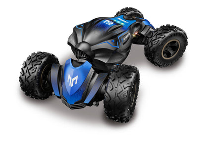 2.4G Ground X Remote Control Car With Light And Music - Blue
