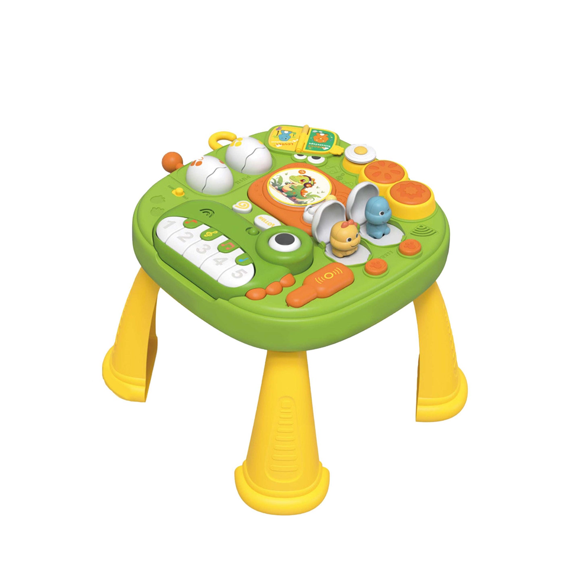 Dinosaur Piano Game Table Musical Toy with Lights for Toddlers playtime toy in Kuwait