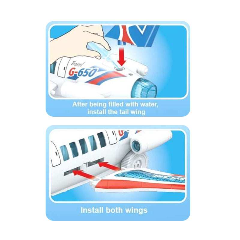 Airplane Toy G-650 with Smoke gift toy for kids in Kuwait