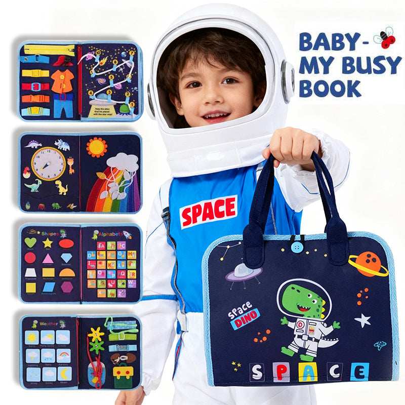 Baby My Busy Book Blue gift toy in Kuwait