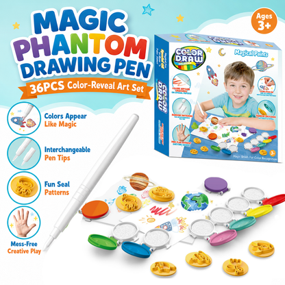 Magic Brush Mess-Free Drawing Mat – Coloring & Painting Toy for Kids