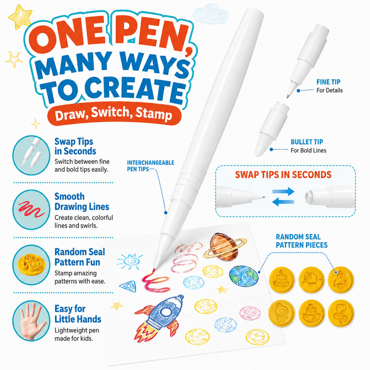Magic Brush Mess-Free Drawing Mat – Coloring & Painting Toy for Kids