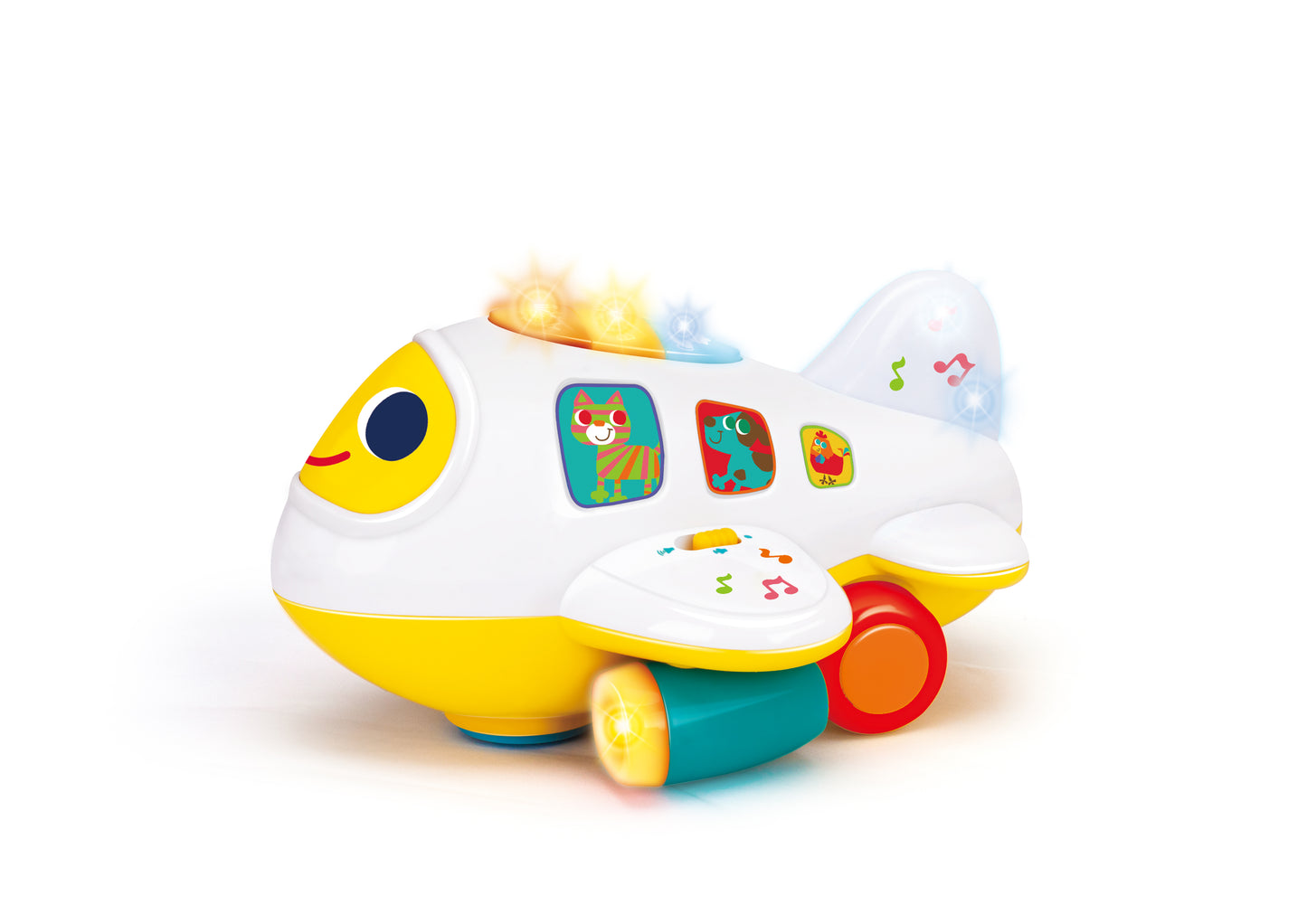 Hola Bump & Go Educational Airplane