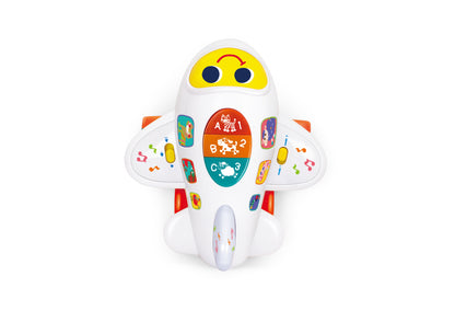 Hola Bump & Go Educational Airplane