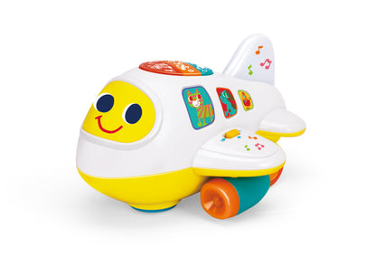 Hola Bump & Go Educational Airplane