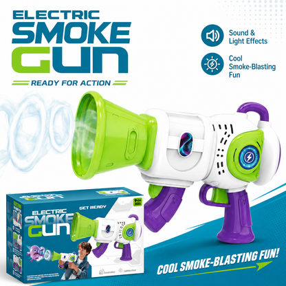 Fog Blaster Gun Toy with Lights & Sound Effects for Kids