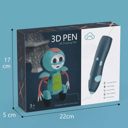Low Temperature 3D Printing Pen – Blue with delivery in Kuwait