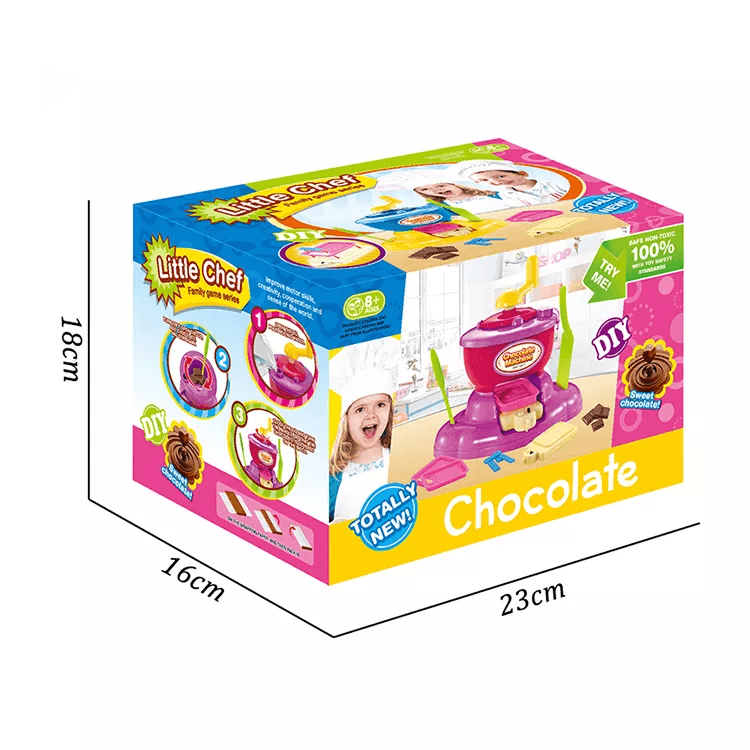 DIY Chocolate Machine – Blue kids gift toy in Kuwait
