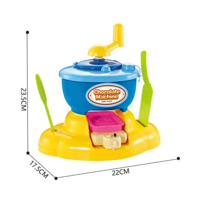 DIY Chocolate Machine – Blue toy product details in Kuwait