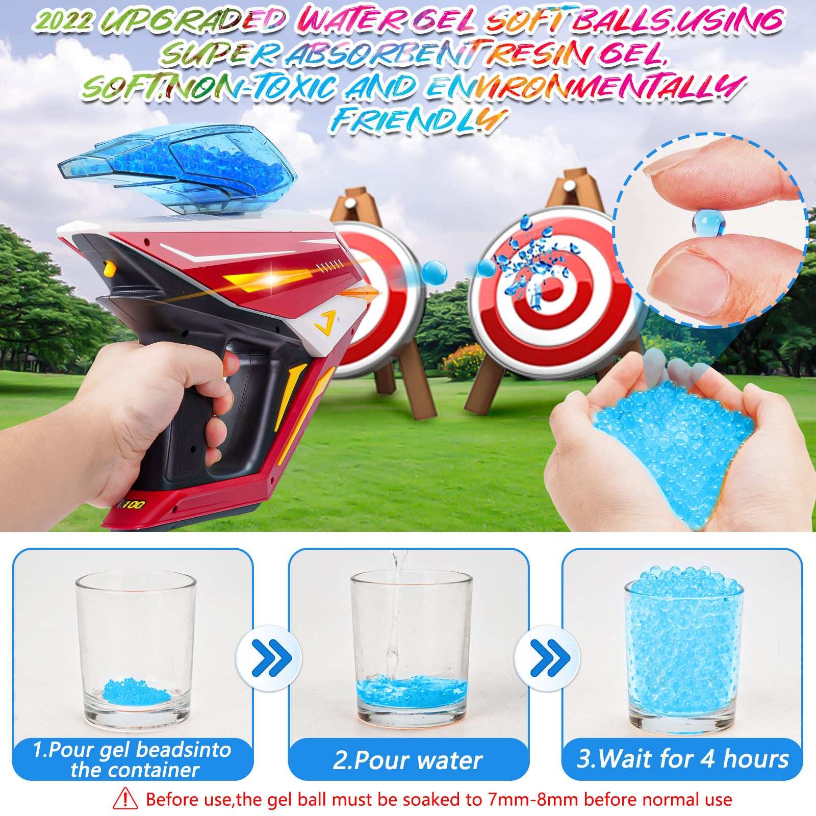 Electric Gel Bullet Gun with delivery in Kuwait