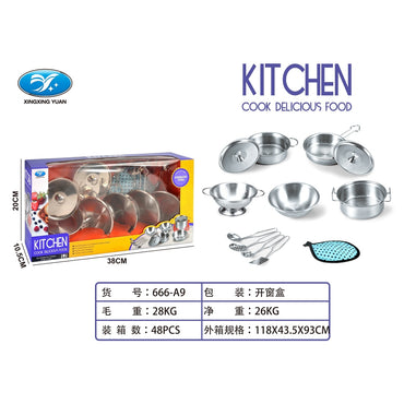 Stainless Kitchen Set  For Delicious Food