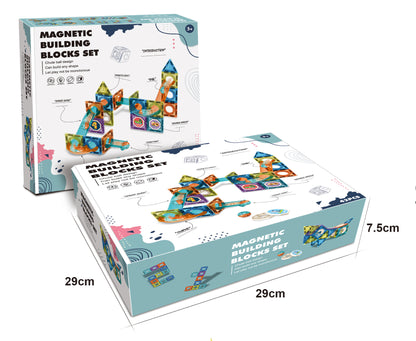 Magnetic Building Blocks Set - 42 Pcs