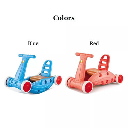 3 In 1 Walker Rocker Tackle - Orange gift toy for kids in Kuwait