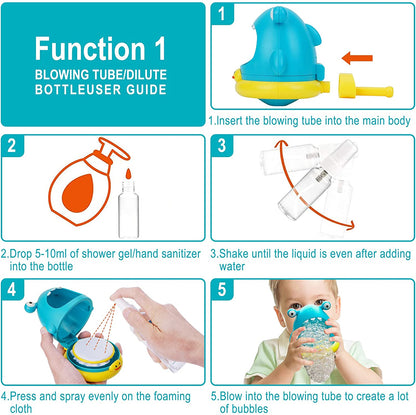 Shark Bubble Machine