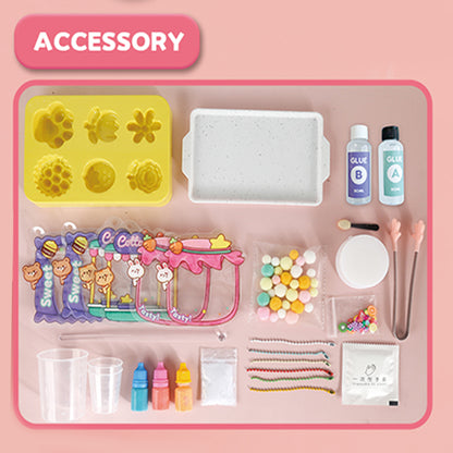 Diy Pinch Toys 6 Packs Rubber Making Squishy Tools Toy