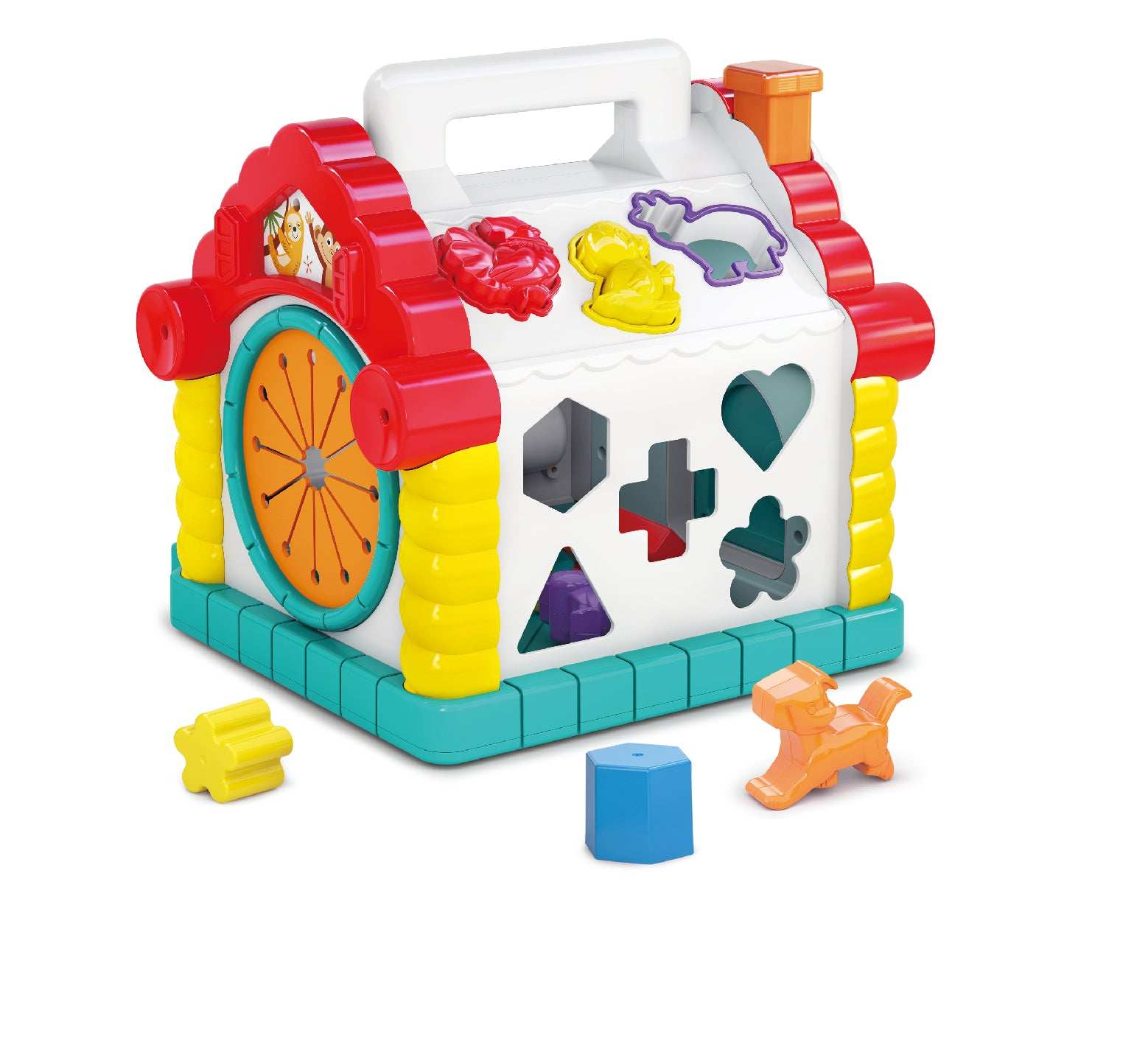 Hola Activity House Shape Sorter product details for kids in Kuwait