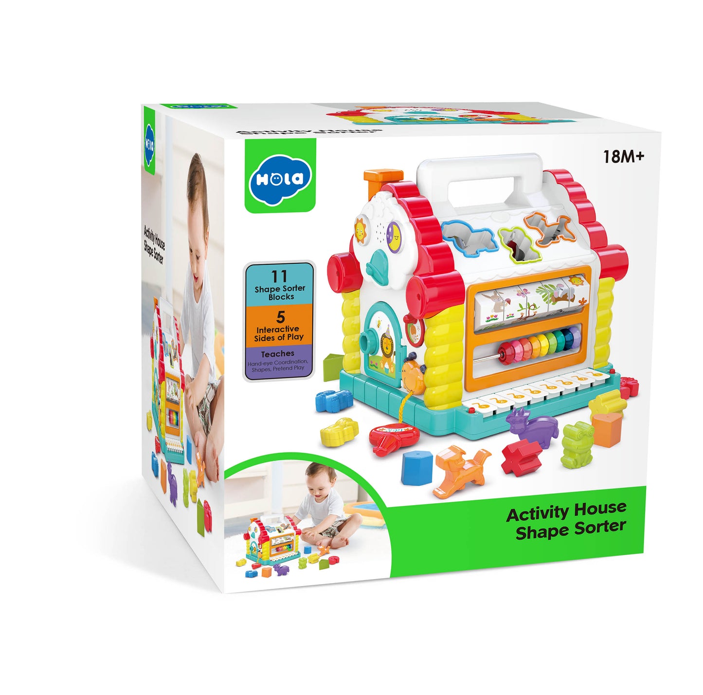 Hola Activity House Shape Sorter
