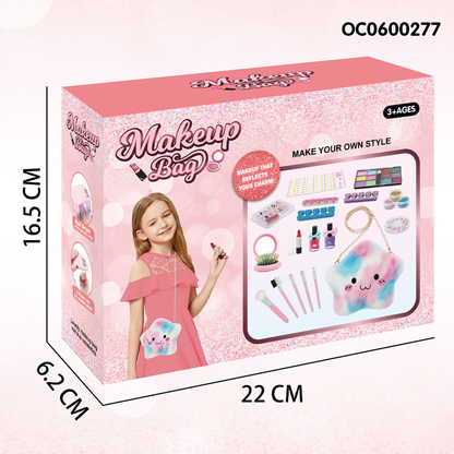 Makeup Set with Star Bag - 20 Pcs