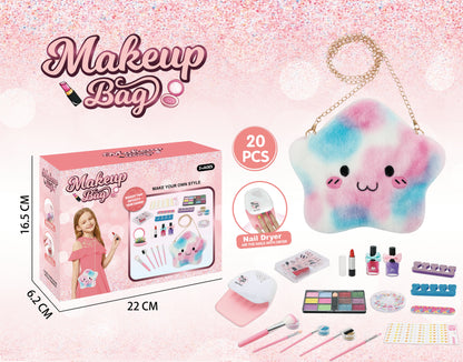 Makeup Set with Star Bag - 20 Pcs
