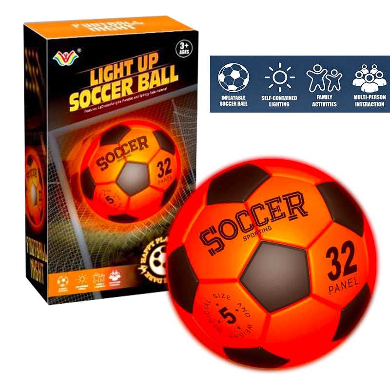 Light Up Soccer Ball – Glow in the Dark toy for boys and girls in Kuwait