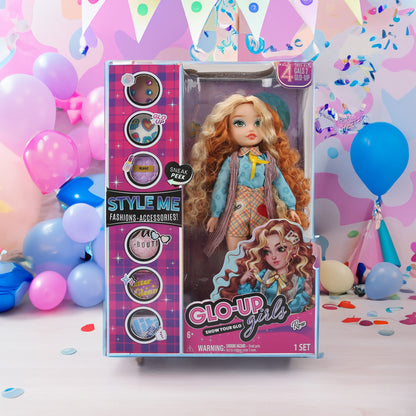 Glo-Up Girl Doll W2 - Rose - #toys for girls Kuwait# - #toys for girls 5 years old Kuwait# - #toys for girls 6 years old Kuwait# - #toys for girls 7 years old Kuwait#