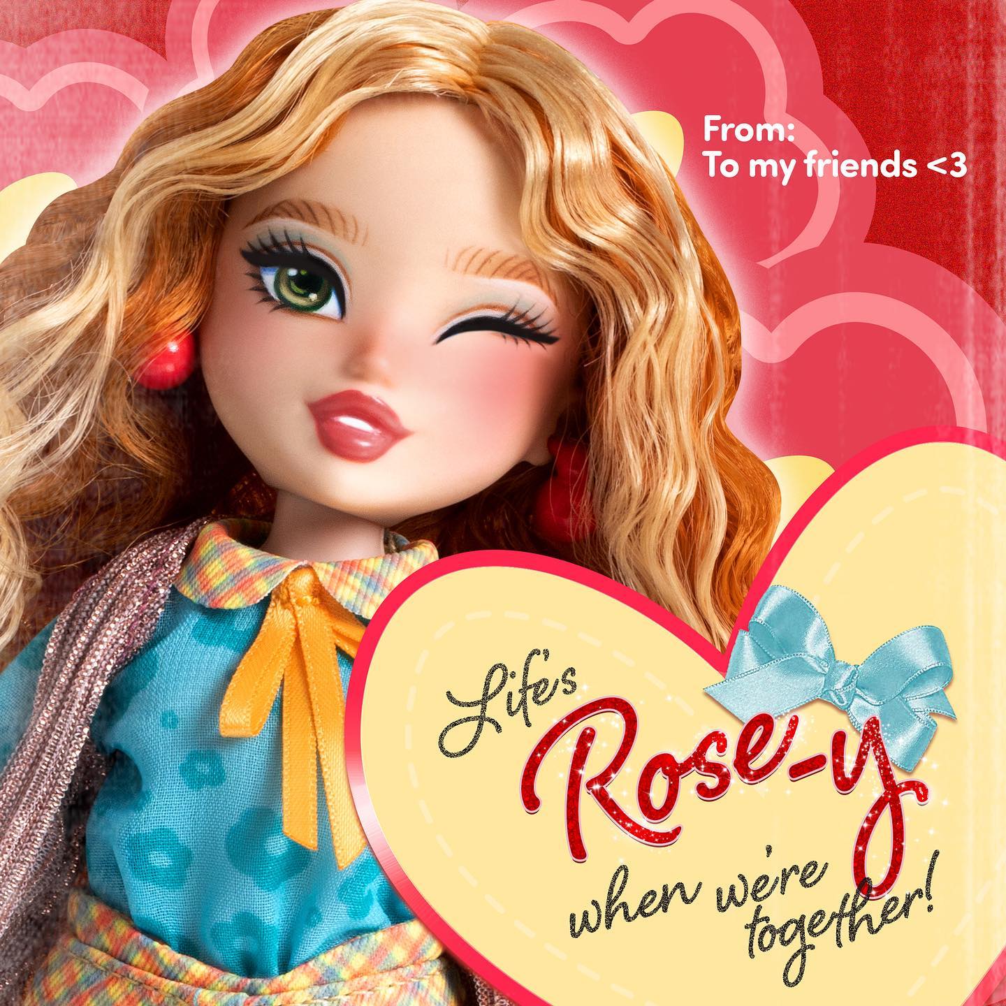 Glo-Up Girl Doll W2 - Rose - #toys for girls Kuwait# - #toys for girls 5 years old Kuwait# - #toys for girls 6 years old Kuwait# - #toys for girls 7 years old Kuwait#