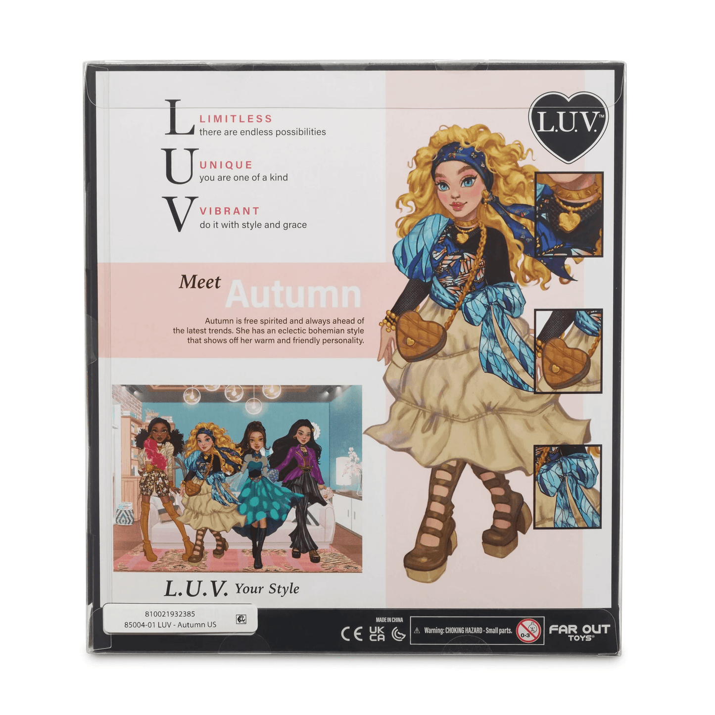 Autumn US Premium Fashion Doll product details for kids in Kuwait