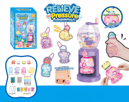 Diy Relieve Pressure Slime Underwater World Game