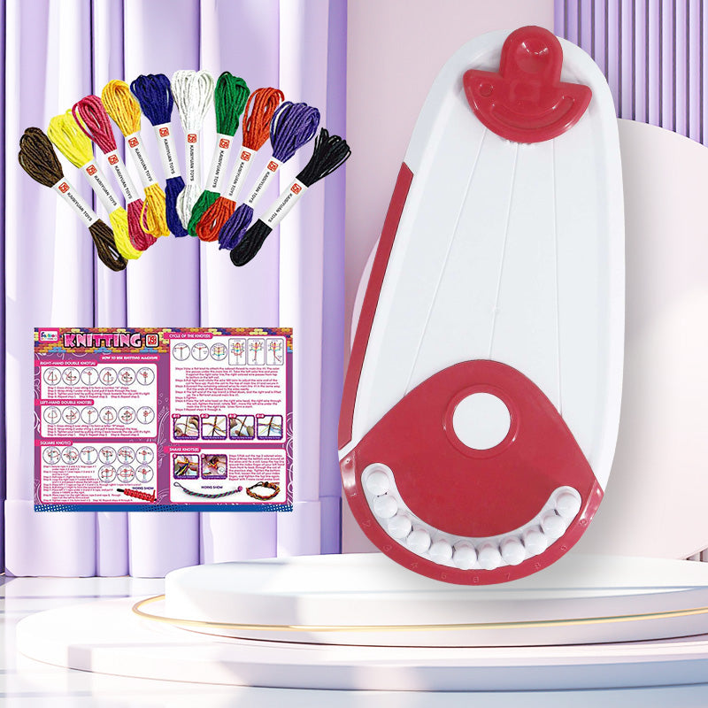 Hand Made Knitting Create Unique Friendship Bracelets